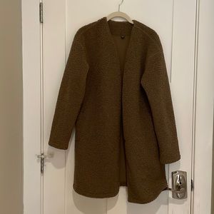 teddy bear coat - Uniqlo